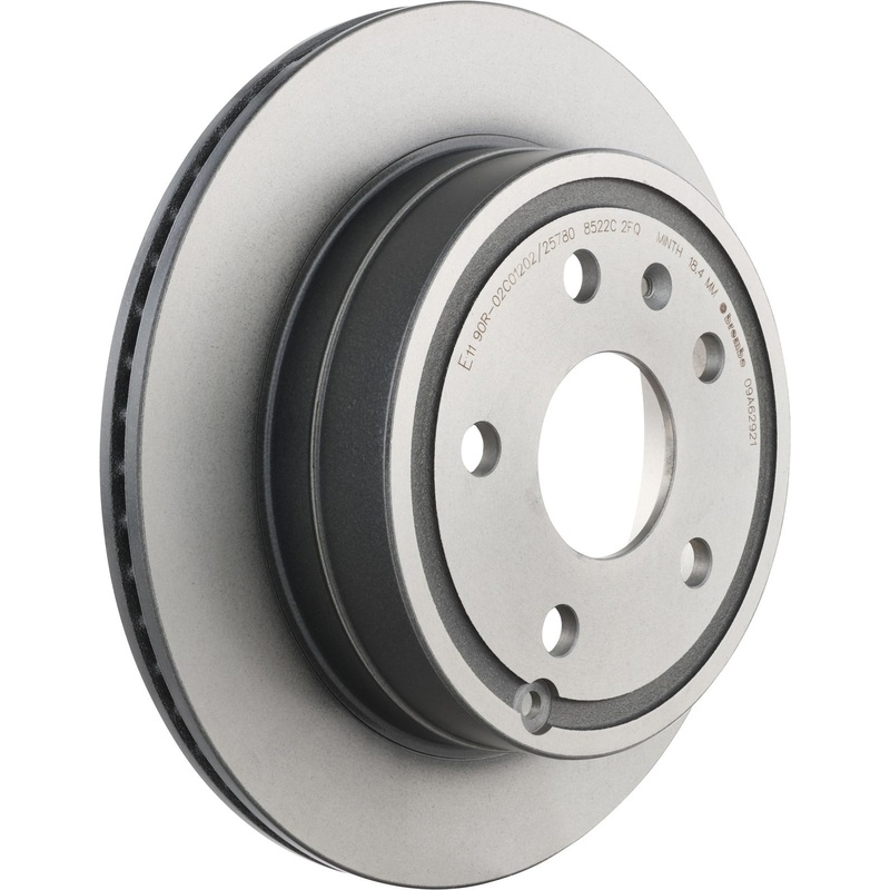 PRIME UV Coated Rear Disc Brake Rotor – 09.A629.21