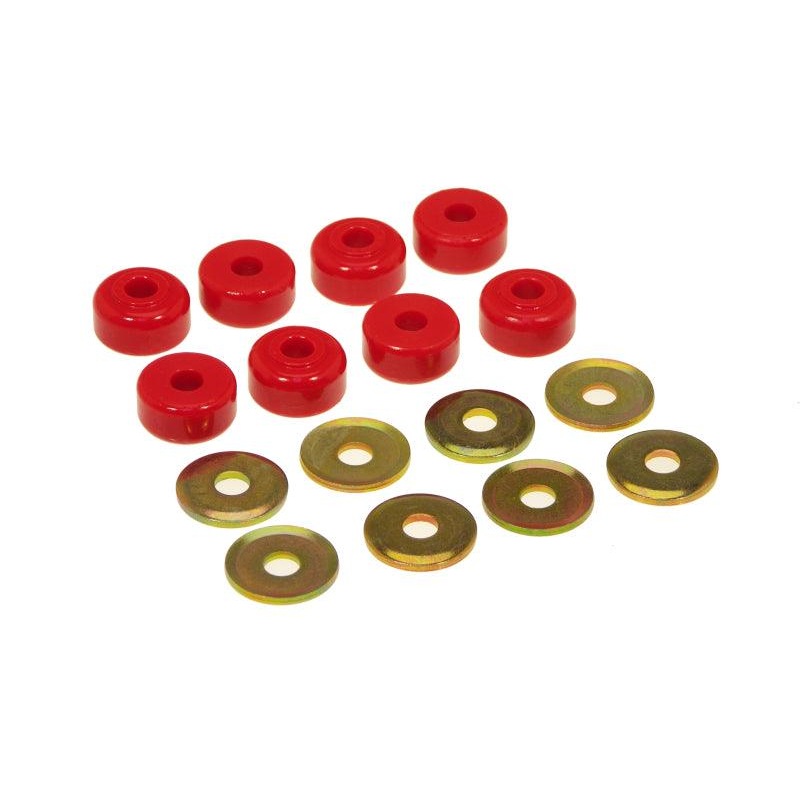 Prothane Universal End Link Bushings & Washers – 5/8 x 1 1/8 OD – Red