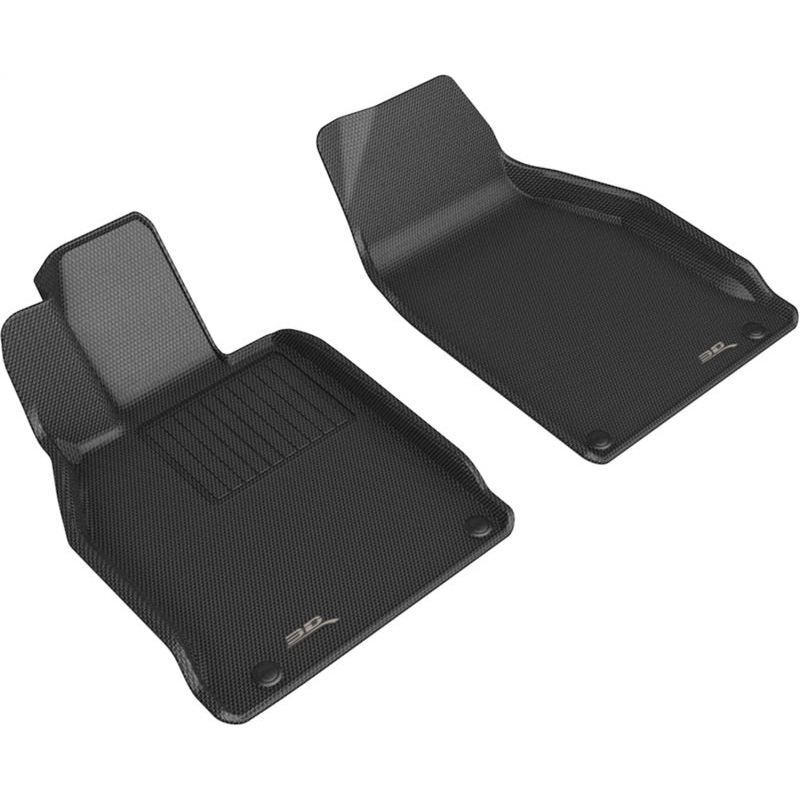 3D MAXpider 12-19 Porsche 911 Conv/S/4/4S/GTS/Targa/Turbo/T/GTZ Kagu 1st Row Floormat – Black