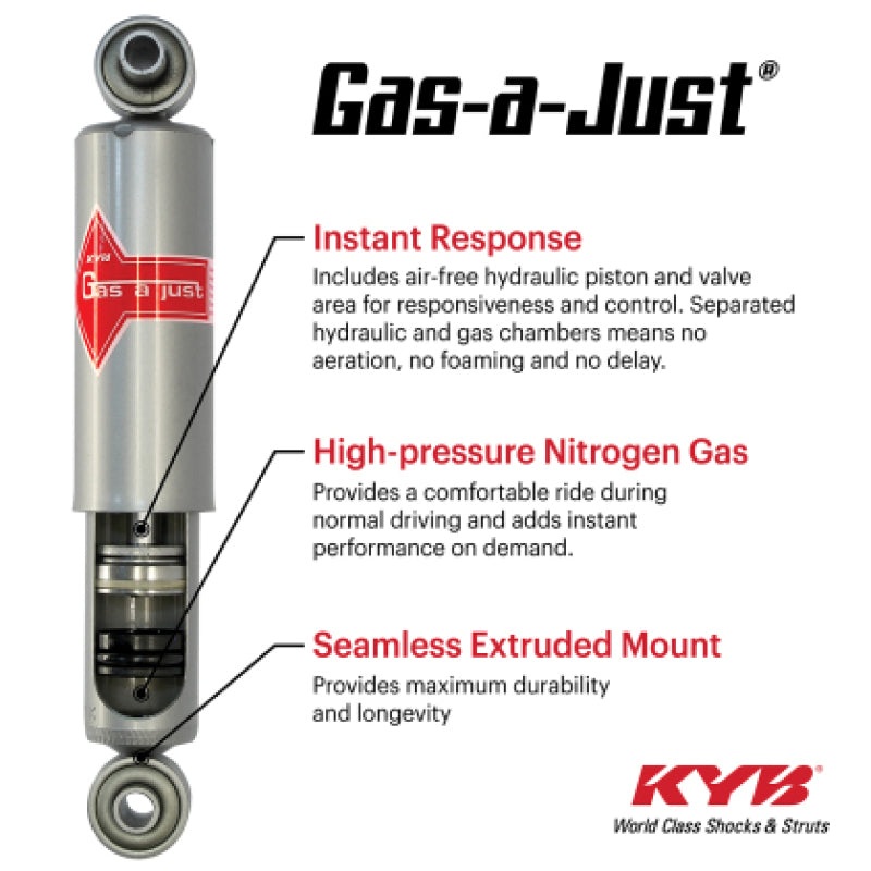 KYB 19-21 Lexus ES300h / Lexus ES350 Base/Luxury/Ultra Luxury Gas-a-Just Shock – Rear