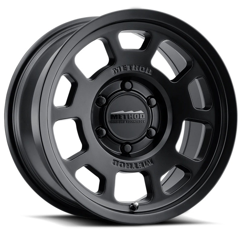 Method MR705 17×8.5 0mm Offset 5×150 110.5mm CB Matte Black Wheel | MR70578558500