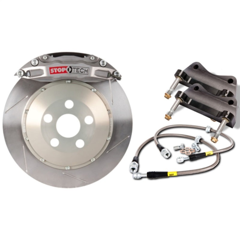 StopTech 06-09 BMW M5/M6 Rear Big Brake Kit w/ Trophy ST-41 Calipers Slotted 380x32mm Rotors