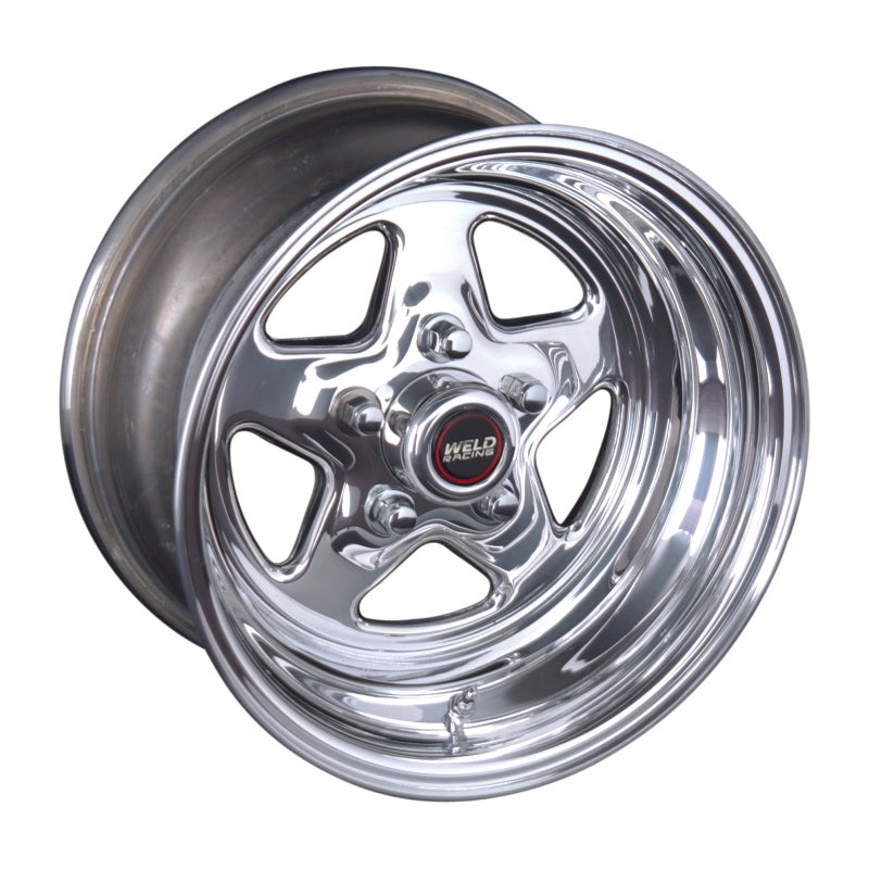 Weld ProStar 15×6 / 5×4.75 BP / 4.5in. BS Polished Wheel – Non-Beadlock