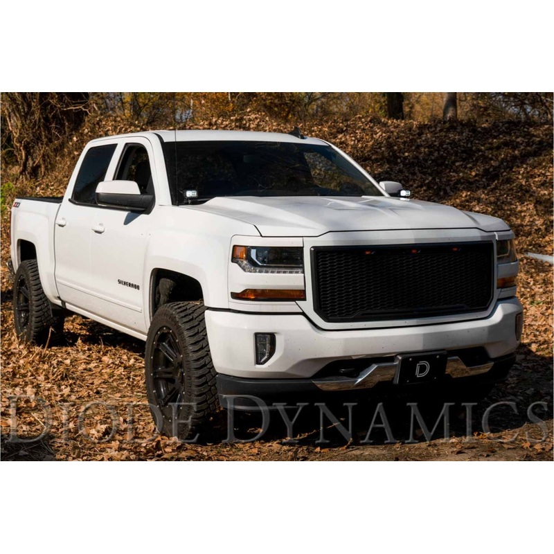 Diode Dynamics SS3 LED Ditch Light Kit Pro Yellow Driving | Multiple Fitments (DD6658)