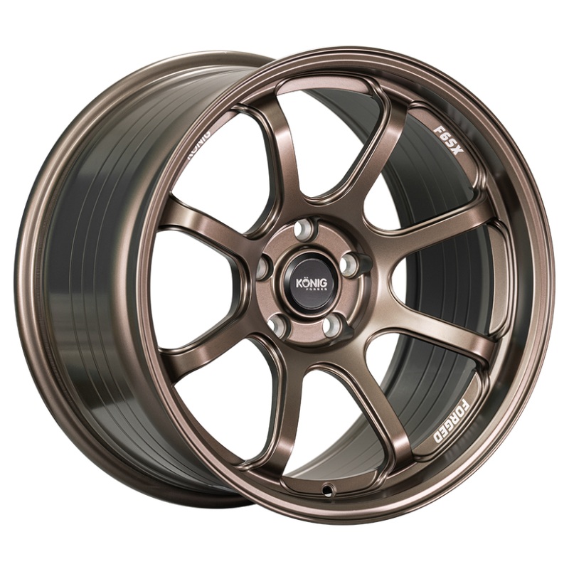 Konig Forged F6SX 18×8.5A 5×112 ET42 Race Bronze Wheel (Knurled Bead)