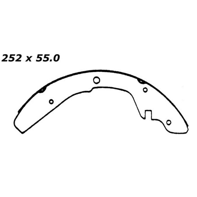 Porterfield Brake Shoes for 1992 VOLKSWAGEN VANAGON