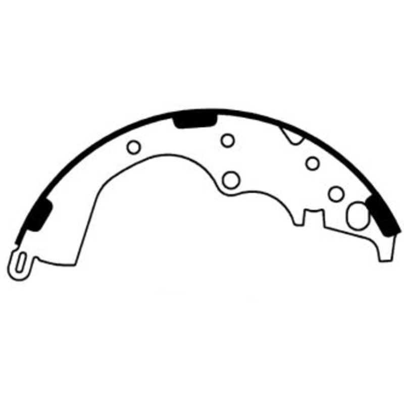 Porterfield Brake Shoes for 2016 TOYOTA TACOMA 4WD  6 Lug