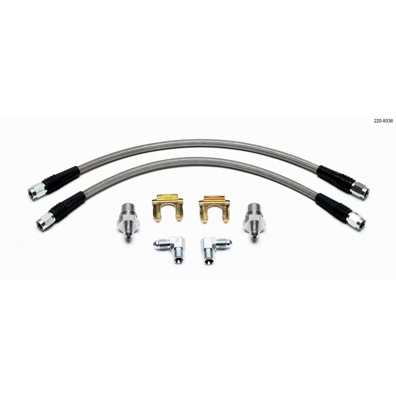 Wilwood Flexline Kit 1988-1996 Corvette w/ SL4 or SL6 Front Caliper