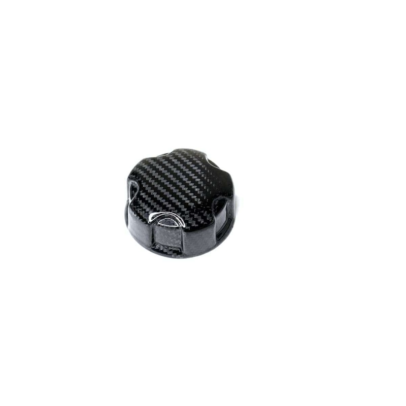 AutoTecknic Dry Carbon Charge Cooler Tank Cap Cover – F87 M2 Competition / M2 CS