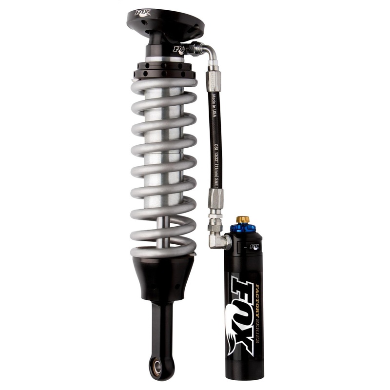 Fox 07+ Chevy 1500 2.5 Factory Series 4.4in. Remote Res. Coilover Set w/DSC Adjuster / 0-2in. Lift