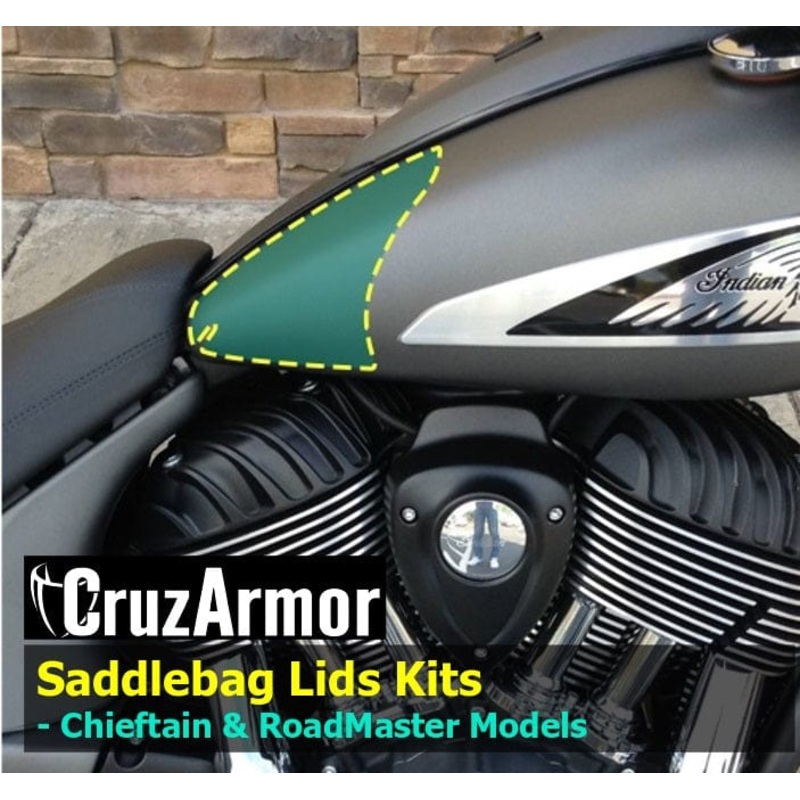 Fuel Tank Protection Kit DIY for Indian Chieftain & Roadmaster by CruzArmor