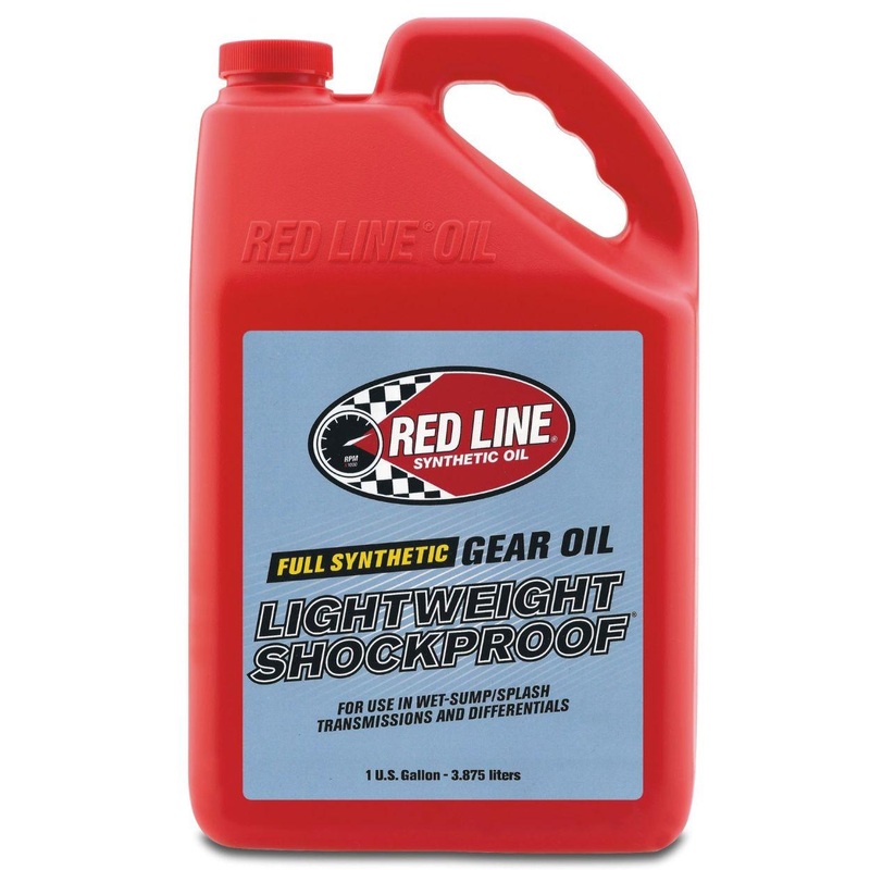 Red Line LightWeight ShockProof Gear Oil – Gallon