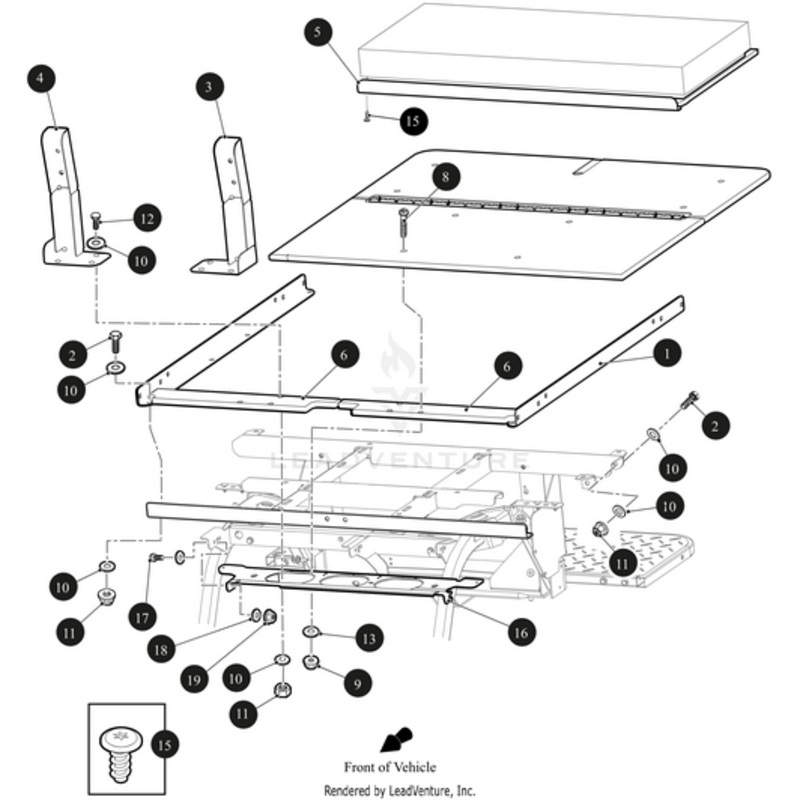 Seat Back Support Ele by Arctic Cat