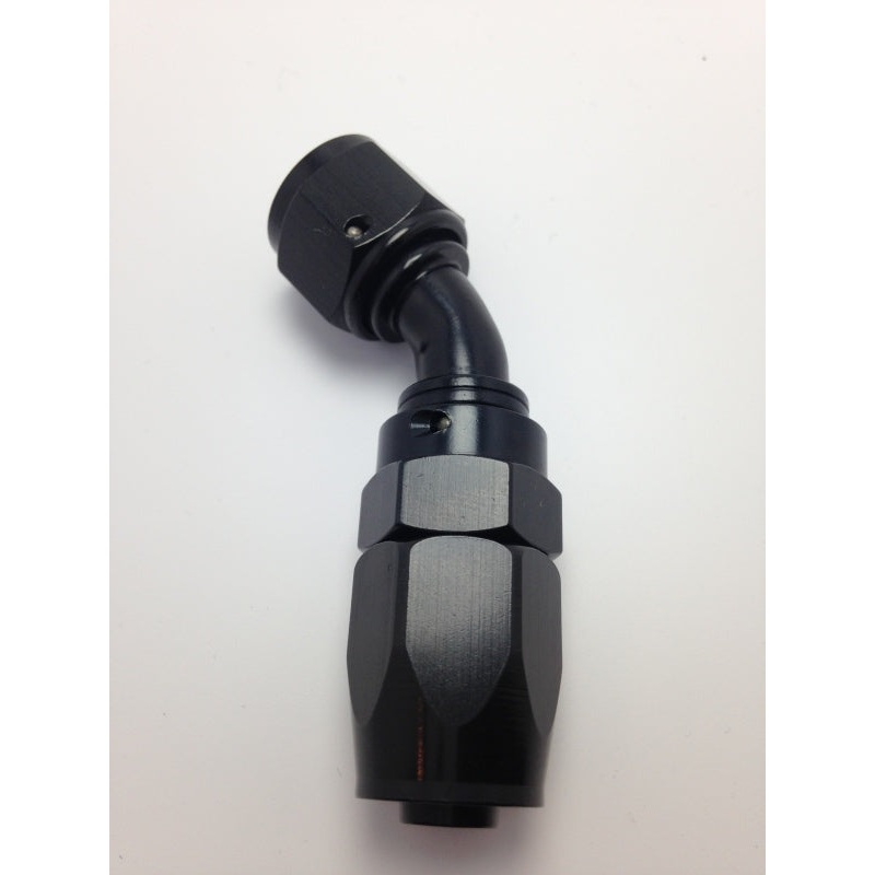 Fragola -12AN Male Rad. Fitting x 60 Degree Pro-Flow Hose End – Black