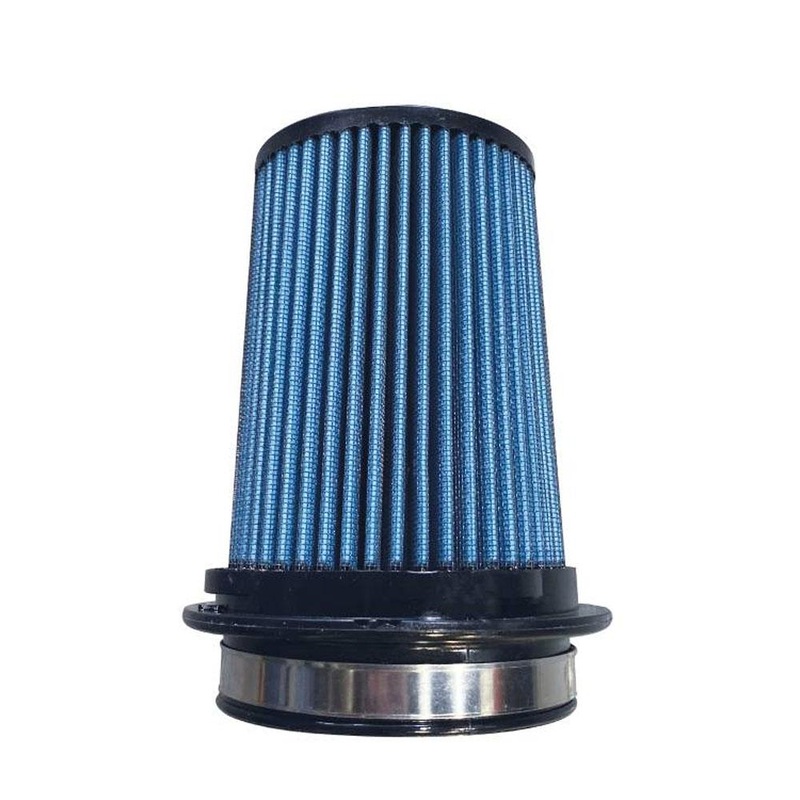 Injen SuperNano-Web Air Filter 4″ ID, 6.5″ Base / 6.75″ Height / 4″ Top (X-1115-BB)