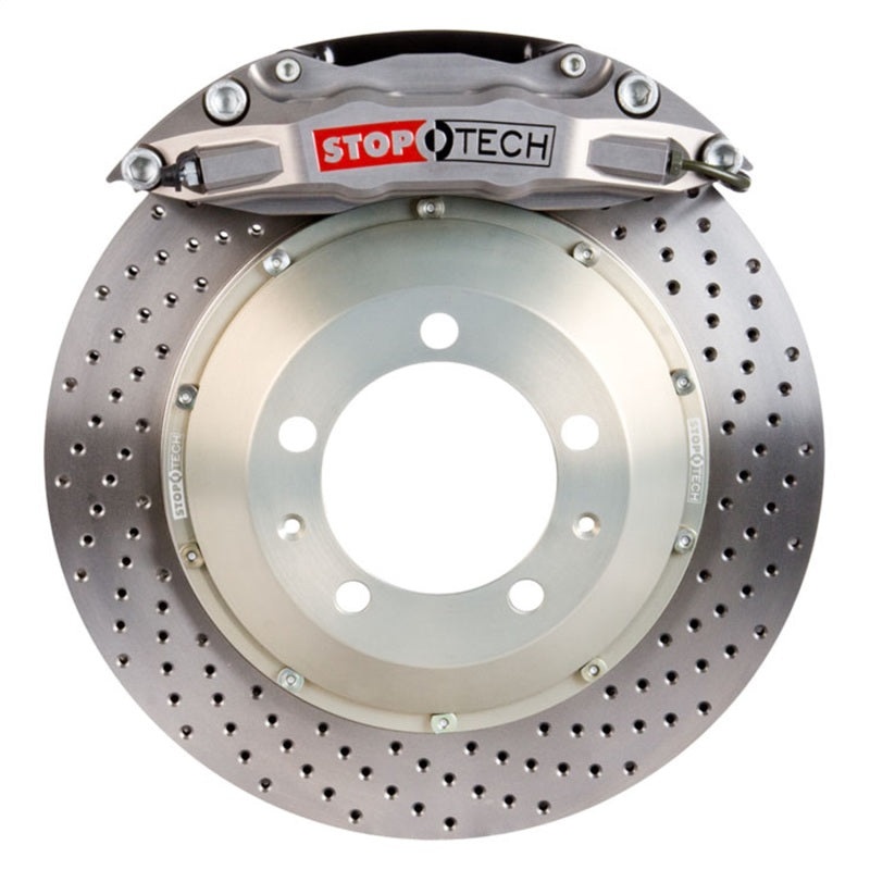 StopTech 00-05 Honda S2000 Trophy Sport ST-40 Caliper 355x28mm Drilled Rotors Front Big Brake Kit
