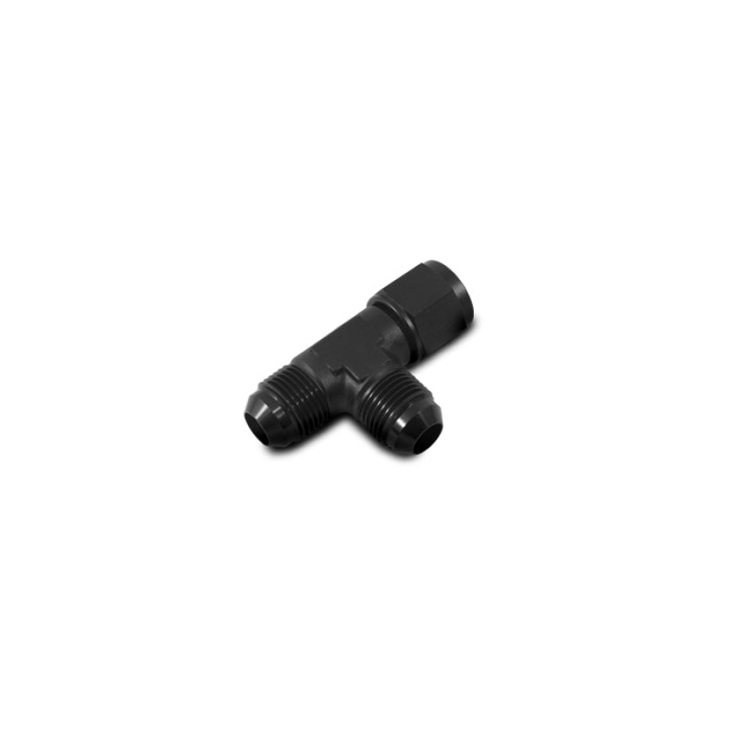Vibrant -12AN Tee Fitting with Female -12AN Swivel