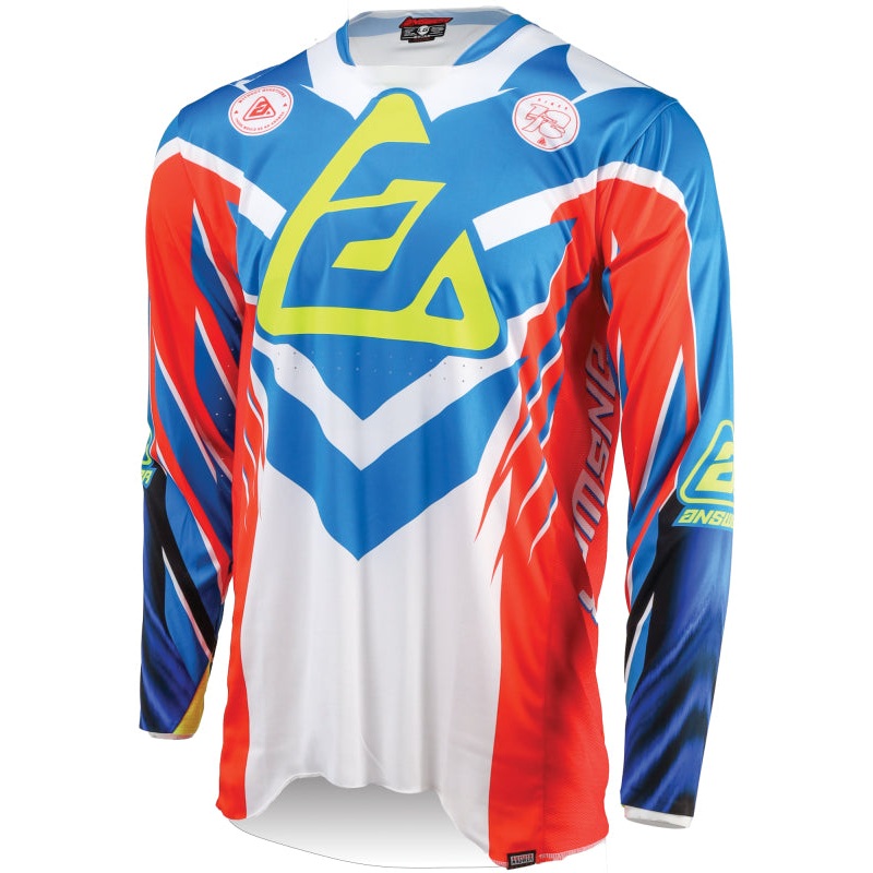 Answer 25 Elite Xotic Jersey Red/White/Blue – Medium