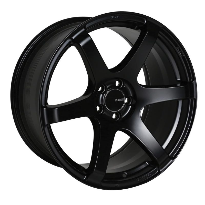 Enkei T6S 17×9 45mm Offset 5×100 Bolt Pattern 72.6 Bore Matte Black Wheel