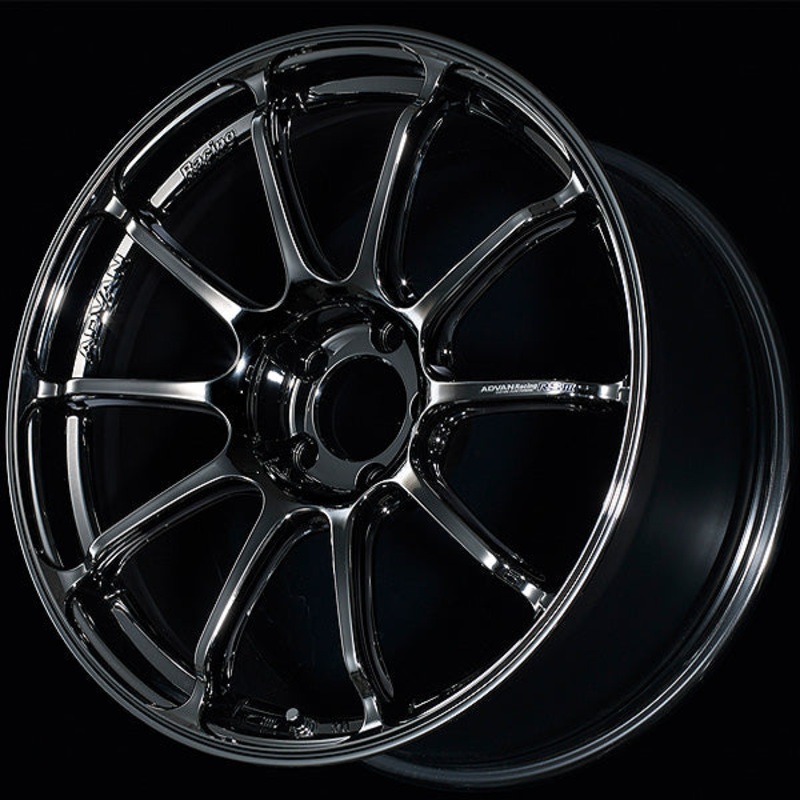 Advan RSIII Wheel – 19×8.5 +51 | 5×114.3 | Black Chrome