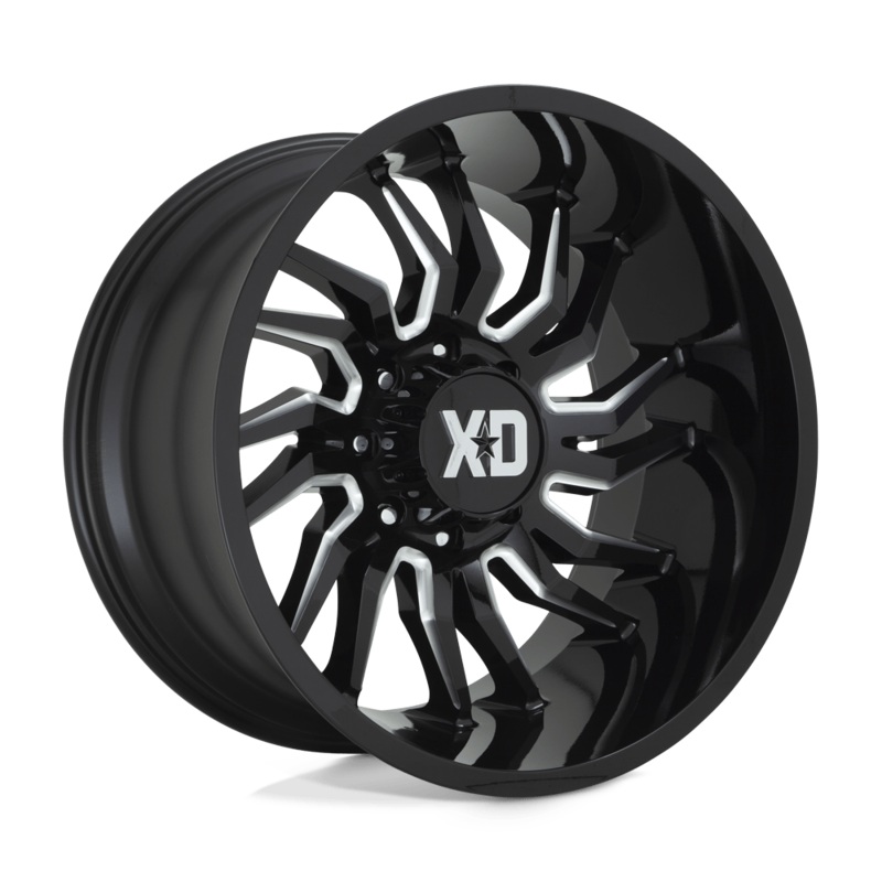 XD Wheels XD858 Tension 20″ 6×135 Gloss Black Milled