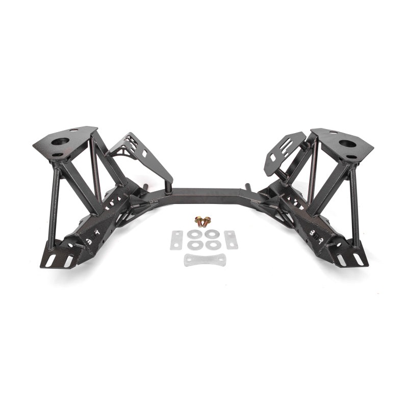 BMR 79-95 Ford Mustang K-Member Premium Version w/Spring Perches – Black Hammertone