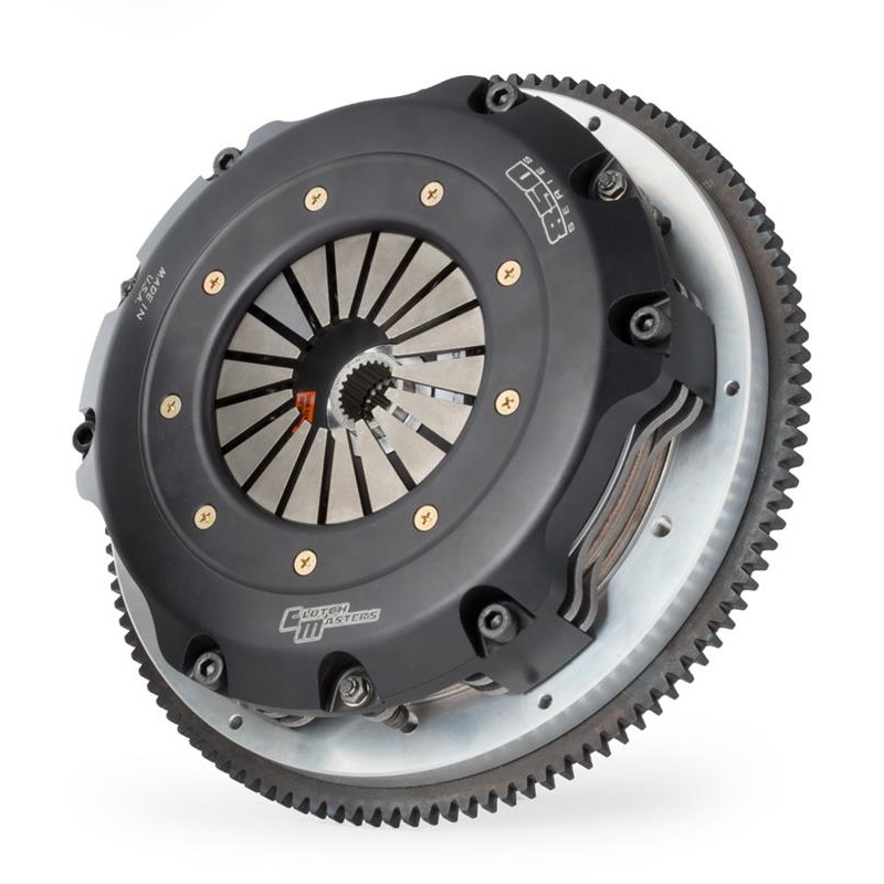 Clutch Masters FX850 Twin Disc Street Clutch Kit w/ Steel FW | 1989 – 1998 Nissan 240SX (06144-TD8S-S)