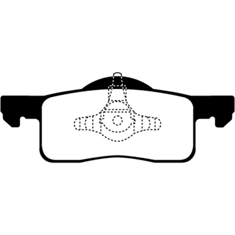 EBC 02-06 Ford Expedition 4.6 2WD Yellowstuff Rear Brake Pads