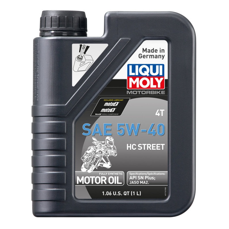 LIQUI MOLY 1L Motorbike 4T SAE 5W40 HC Street