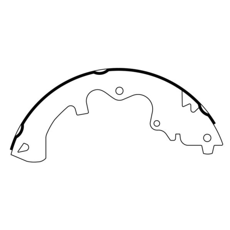 Porterfield Brake Shoes for 2010 FORD ESCAPE