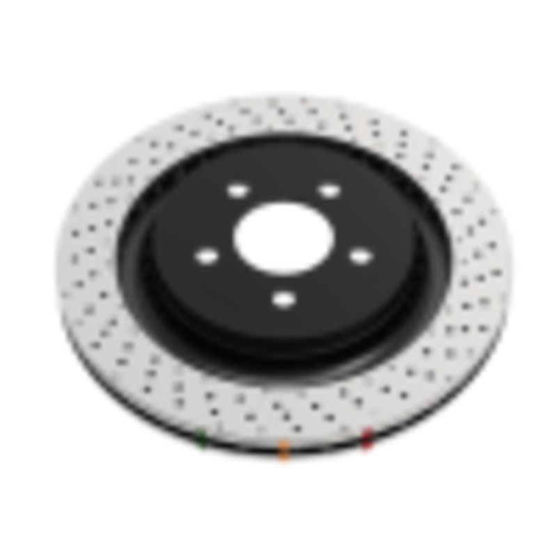 DBA 10-19 Audi S4 Rear 4000 Series Drilled Rotor