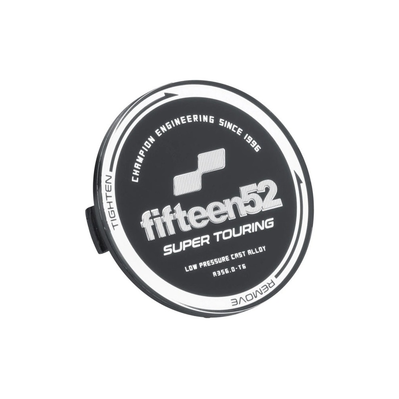 fifteen52 Super Touring (Chicane/Podium) Center Cap Single – Black/Chrome