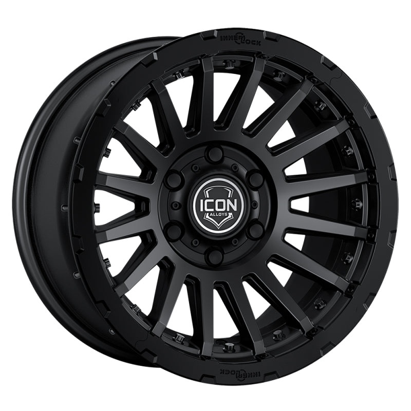 ICON Alloy Recon Pro – 18X9 / 6X5.5 / 40MM / 6.6in. BS – Satin Black