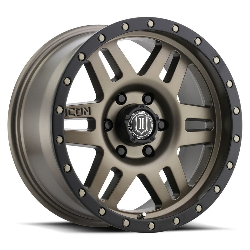 ICON Alloys Six Speed 17″ 6×135 Bronze