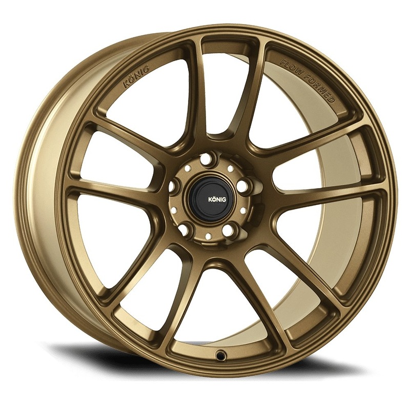 Konig 16″ Heliogram 5X114.3 Wheel – Matte Bronze