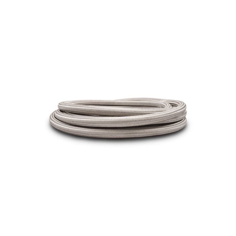 Vibrant -8 AN SS Braided Flex Hose (20 foot roll)