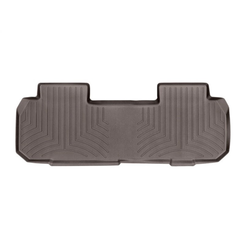 WeatherTech 2018+ Chevrolet Traverse Rear FloorLiner – Cocoa (Fits w/2nd Row Bench Seats)