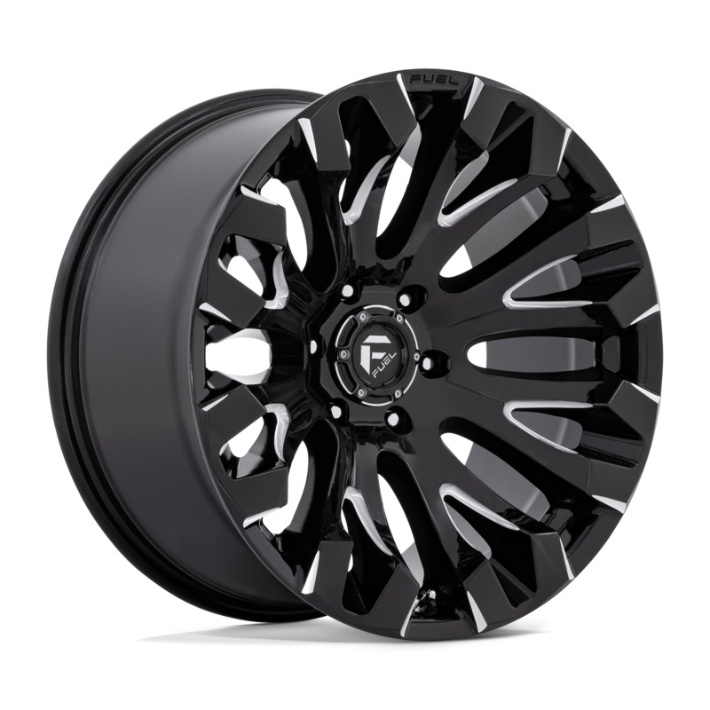 Fuel Wheels D828 Quake 20″ 6×135 Gloss Black Milled