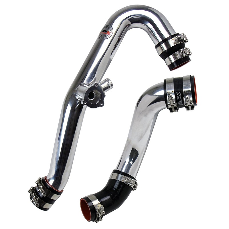 HPS Intercooler Hot Charge Pipe and Cold Side Black Hoses | 2015 – 2017 Ford Mustang Ecoboost (17-101P)