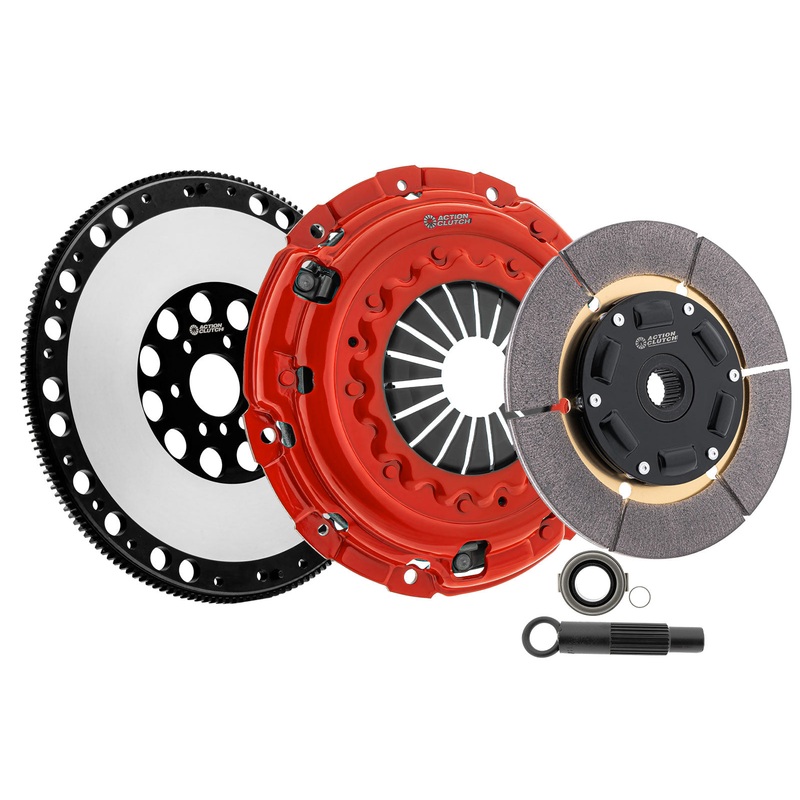 Ironman Sprung (Street) Clutch Kit for BMW 328i 1996-1998 2.8L DOHC (M52B28) Includes Lightened Flywheel