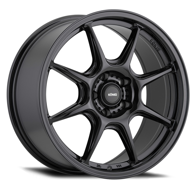 Konig Lockout 17×8 5×100 ET38 Gloss Black