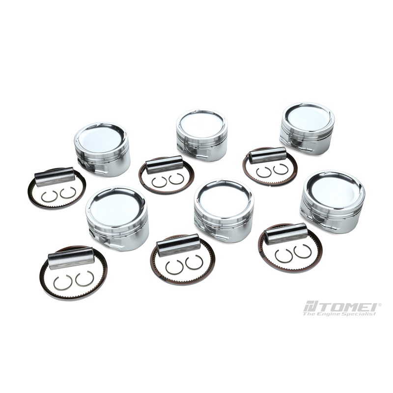 TOMEI FORGED PISTON SET 2JZ-GTE 87.00mm CH29.50 (3.6) CP