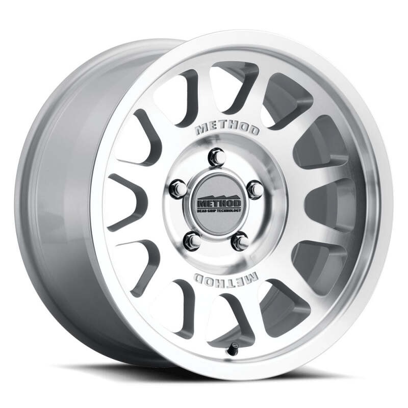 Method MR703 Bead Grip 17×8.5 0mm Offset 6×5.5 106.25mm CB Machined/Clear Coat Wheel