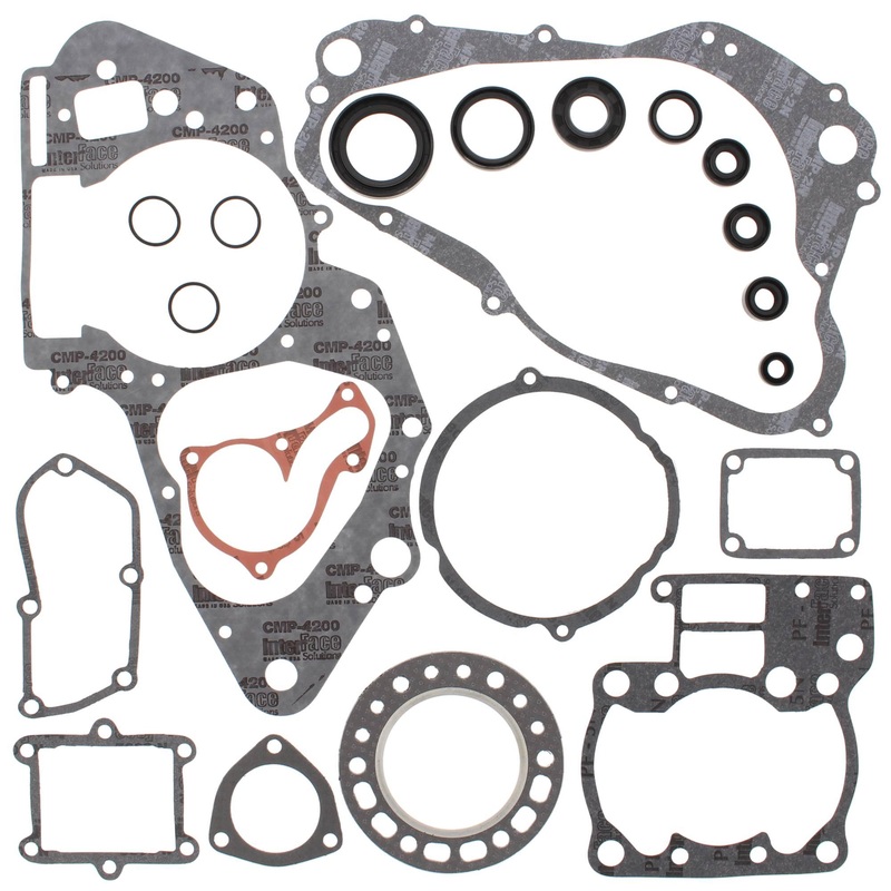 Vertex 811574 Gaskets 87-88 Suzuki RM250 Complete Gasket Kit w/ Oil Seals