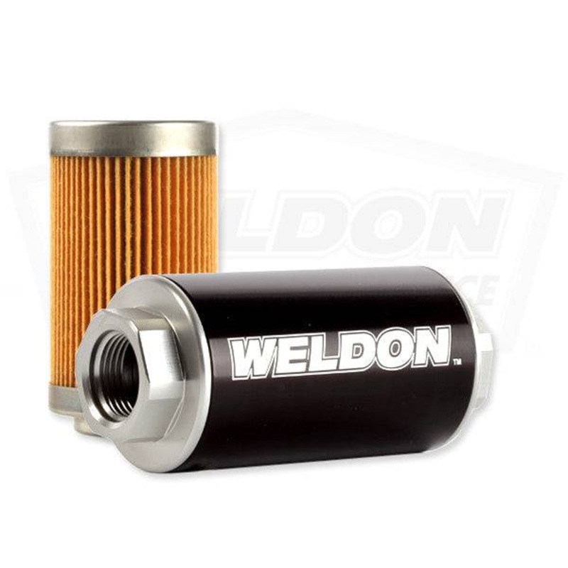 Weldon Billet Fuel Filters WEQ1040CLN (40 MICRON FILTER)