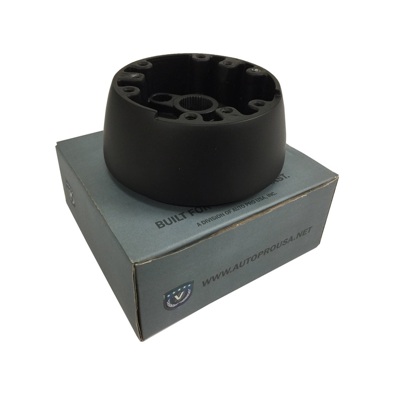 1967-1968 GM Wood Wheel Black Adapter | SWA1001BLK