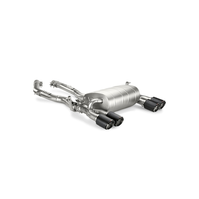 Akrapovic 14-17 BMW M3 (F80) Slip-On Line (Titanium) w/ Carbon Tips