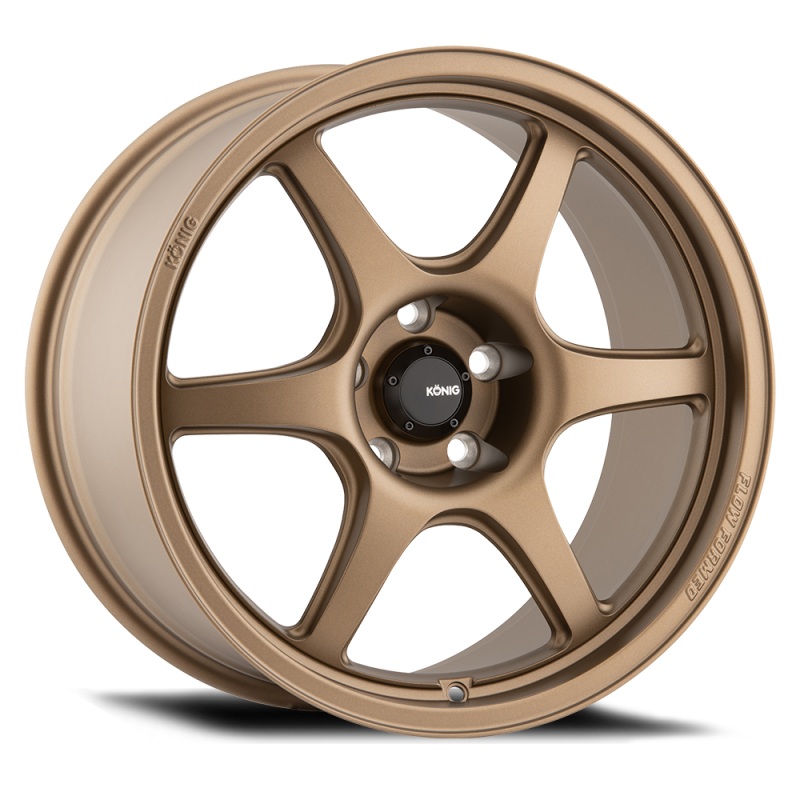 KONIG Hexaform Wheel – 18×8.5 +35 | 5×114.3 | Matte Bronze