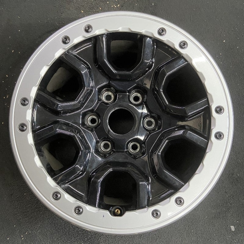17″ BRONCO 21-22 17×8.5 gray outer ring Original OEM Wheel Rim