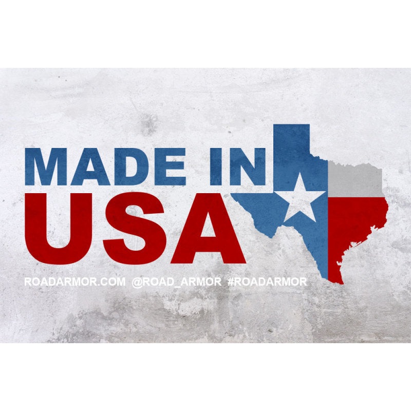 Road Armor 16-18 GMC 1500 SPARTAN Front Bumper Bolt-On Skid Plate – Tex Blk